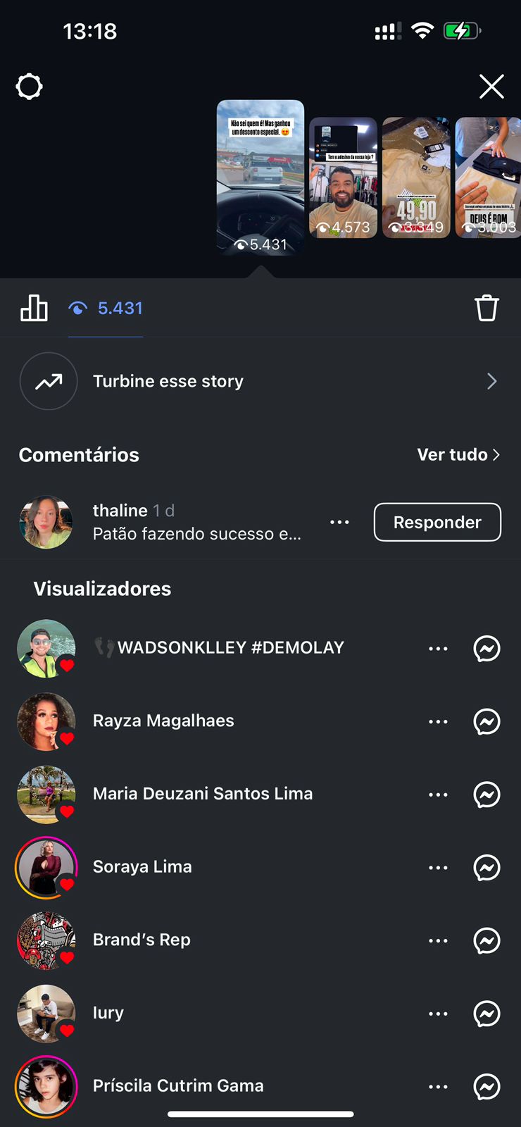 Depoimento de aluno do Cronograma